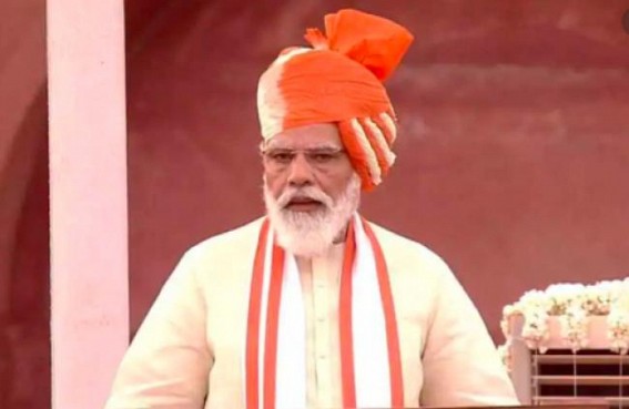 74th I-Day: PM unfurls tricolour, addresses nation, gives call for 'Aatma-Nirbhar Bharat' from Red Fort 74th I-Day: PM unfurls tricolour, addresses nation, gives call for 'Aatma-Nirbhar Bharat' from Red Fort
